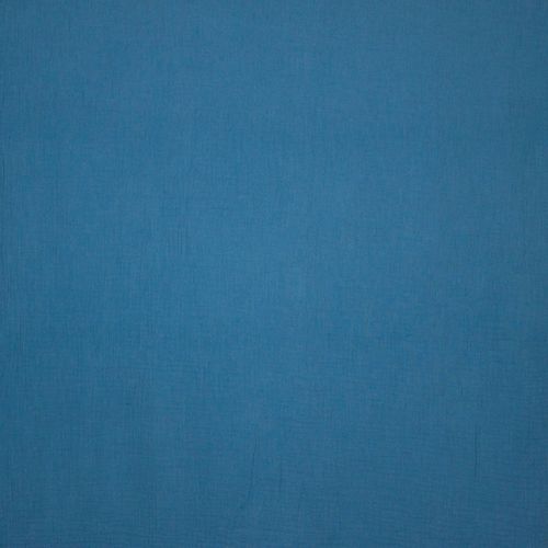 Tetra katoen uni jeansblauw