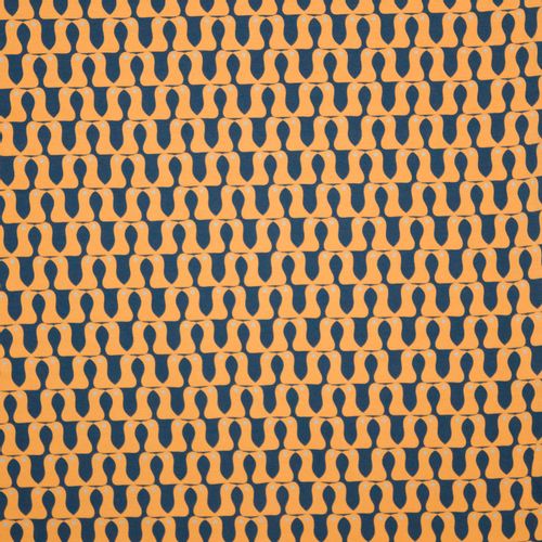 tricot oranje vogels