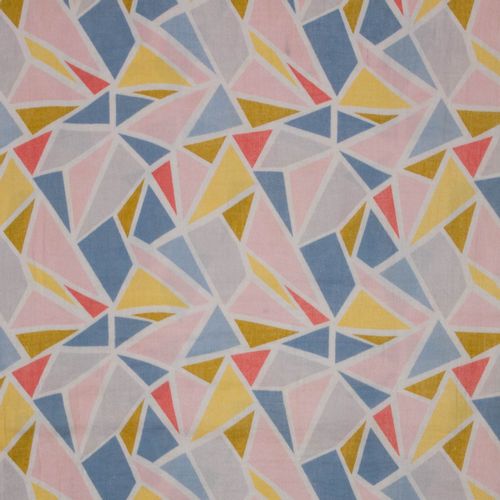 Tetra met abstracte driehoekenprint