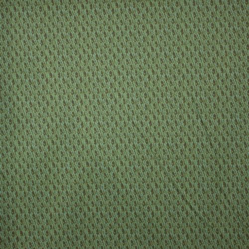 Groene polyester met print van gebreide stof