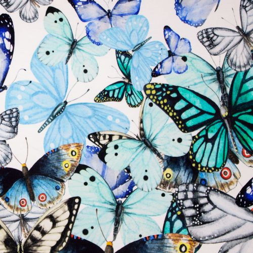 paneel: cirkelrok met vlinders