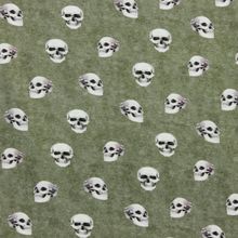 Groene Tricot Skulls van Poppy