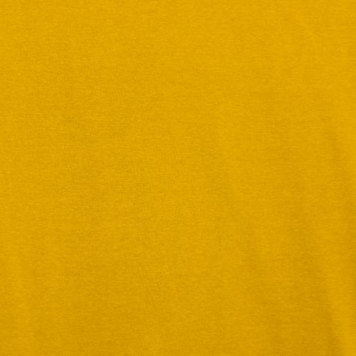 Gele sweaterstof met gebrushte achterkant