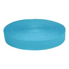 Tassenband / keperband 38 mm turquoise