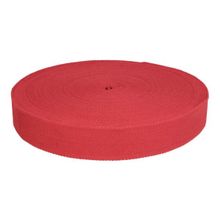 Tassenband / keperband 38 mm rood