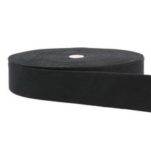 Tassenband / keperband 25 mm zwart