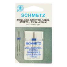 Stretch tweelingnaald - 4,0/75  - 1 stuk - Schmetz
