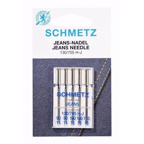 Jeans naalden assortiment - 90/100/110 - 5 stuks - Schmetz