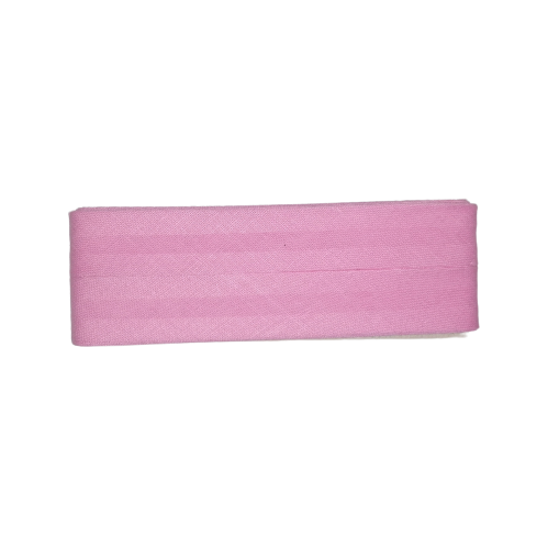 Biais - katoen 2 cm x 5 m - roze