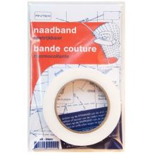 Opstrijkbaar naadband - 1 cm x 12,5 m - wit