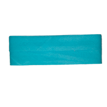 Biais - katoen 2 cm x 5 m - turquoise