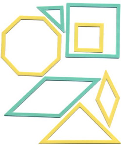 Sjablonen voor patchwork (patchwork templates square/octagon) - Clover