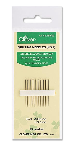 Quilt naalden - quilting needles nr.9 - Clover