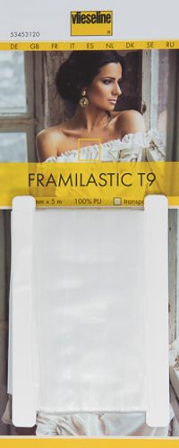 Framilastic T9 - transparante elastische PU band 9 mm x 5 m