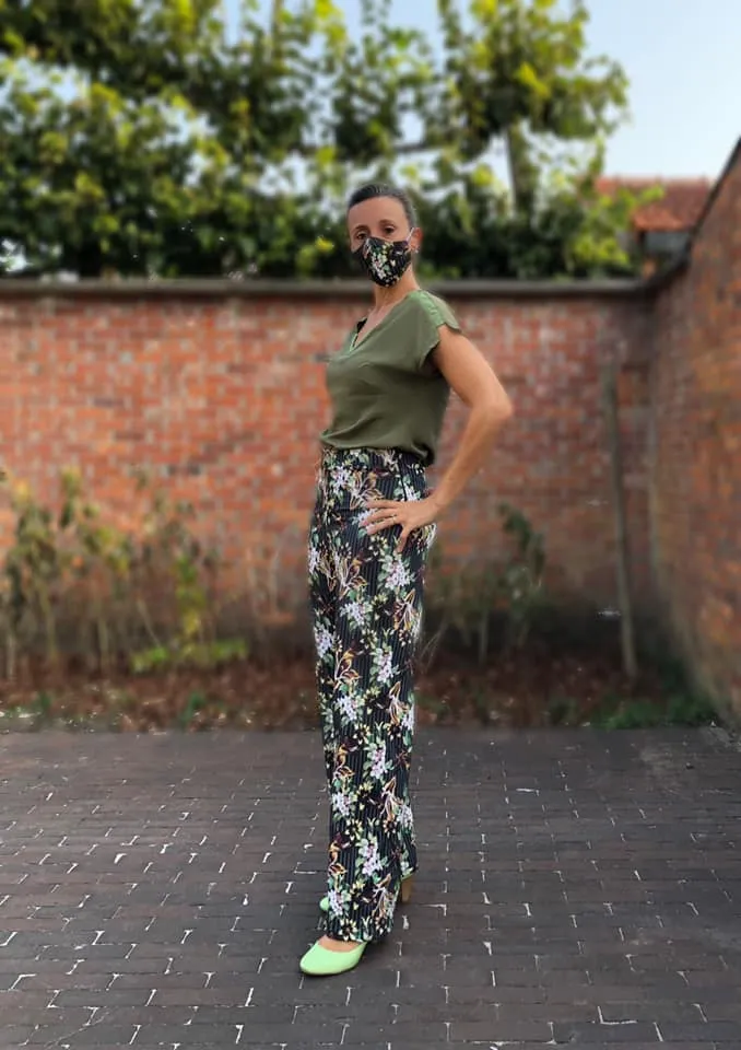 Patroon broek voor dames en tieners - 'Ava' van Bel' Etoile