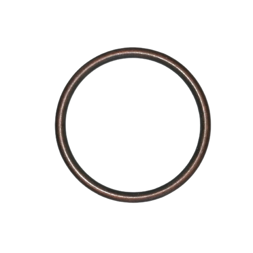 O ring - oud koper - 30 mm
