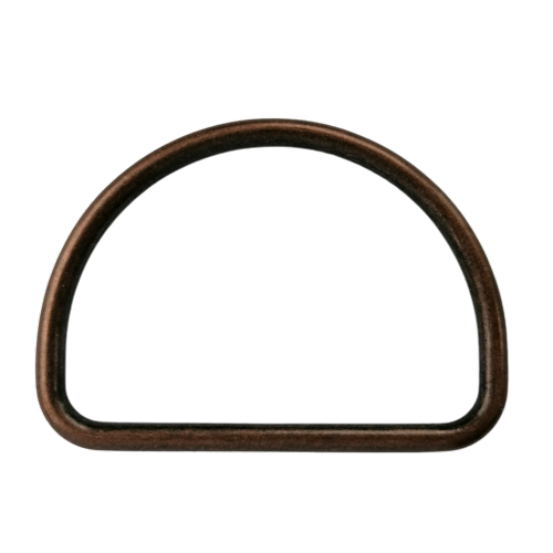 D ring - oud koper - 40 mm - stoffen van leuven