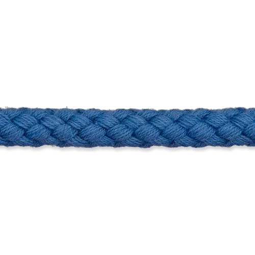 Blauwe koord - katoen 7 mm - stoffen van leuven
