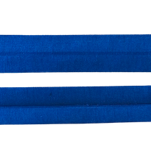 Biais - rekbare katoen 2 cm - blauw