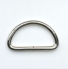 D ring - zilver - 38 mm