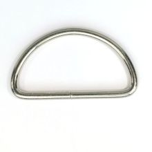 D ring - zilver - 50 mm