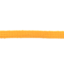 Gele platte koord / veter - katoen 9 mm