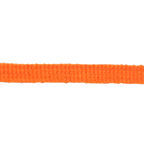 Oranje platte koord / veter - katoen 9 mm - stoffen van leuven