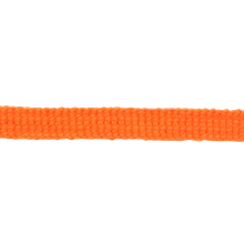 Oranje platte koord / veter - katoen 9 mm