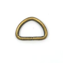 D ring - messing - 20 mm