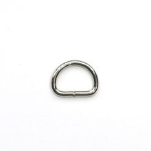 D ring - zilver - 15 mm