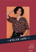 Patroon blouse en jurk voor dames - 'Olivia' van Atelier Jupe