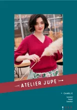 Patroon sweater voor dames (met 3 diverse mouwen opties)  - 'Charlie' van Atelier Jupe