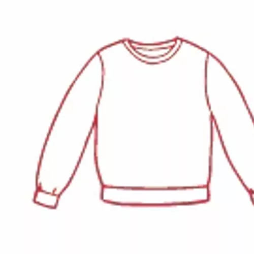 Patroon sweater voor dames (met 3 diverse mouwen opties)  - 'Charlie' van Atelier Jupe