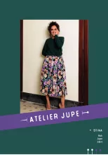 Patroon rok voor dames - 'Stina' van Atelier Jupe