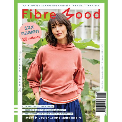 Magazine Fibre Mood #18 februari 2022 - stoffen van leuven