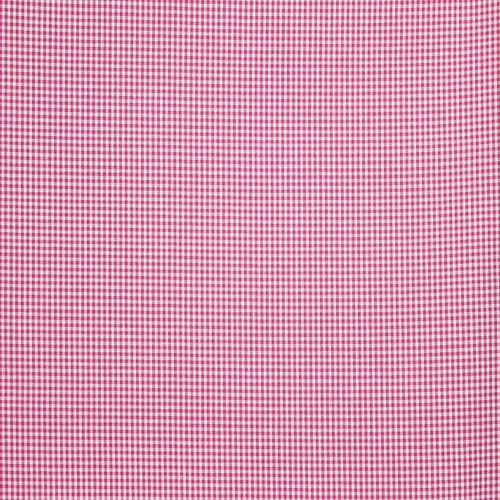 Roze katoen met kleine ruitjes 0.4cm²