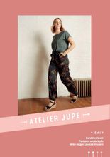 Patroon bandplooibroek voor dames - 'Emily' van Atelier Jupe