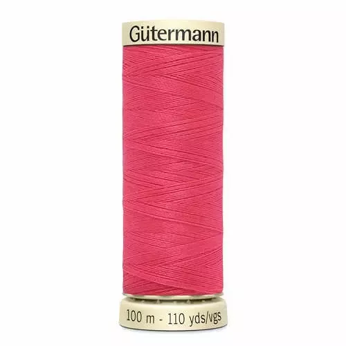 Gütermann polyester naaigaren neon roze - 100 m - col. 3877 