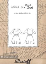 Patroon jurk voor dames 'Zoé' van Lillestof door Rosa P.