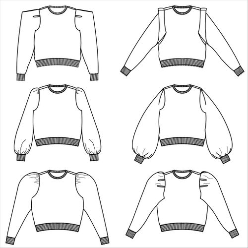Patroon sweater voor dames en tieners - 'Hera' van Bel' Etoile