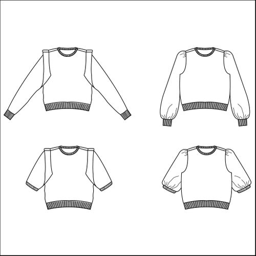 Patroon sweater voor kids - 'Hera' van Bel' Etoile