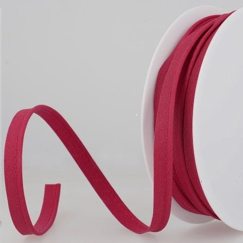 Bourgogne rode paspelband / piping - 2 mm dikte - 10 mm breed - stoffen van leuven