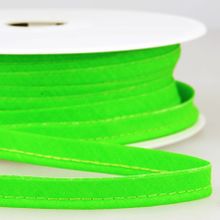Fluo groene paspelband / piping - 3 mm dikte - 10 mm breed