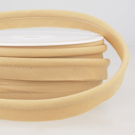 Beige paspelband / piping - 5 mm dikte - 18 mm breed