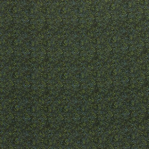 Viscose groen met kleine panterprint