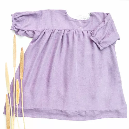 Patroon oversized jurk / blouse voor kinderen - 'Alba' van Smospotten & Snoesjes