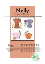 Patroon jurk, naveltruitje of sweater voor kinderen - 'Nelly' van Smospotten & Snoesjes