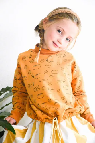 Patroon jurk, naveltruitje of sweater voor kinderen - 'Nelly' van Smospotten & Snoesjes