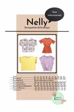 Patroon jurk, T-shirt of sweater voor volwassenen - 'Nelly' van Smospotten & Snoesjes