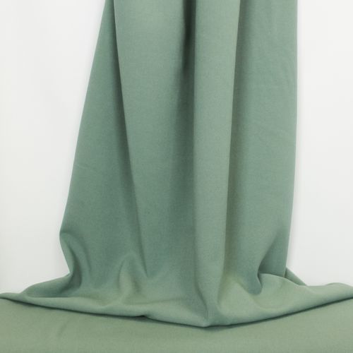 Turquoise tricot in polyester / rayon mengeling - La Maison Victor